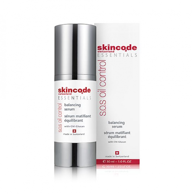 Tinh chất trị mụn viêm cân bằng dầu Skincode essential oil control balancing serum